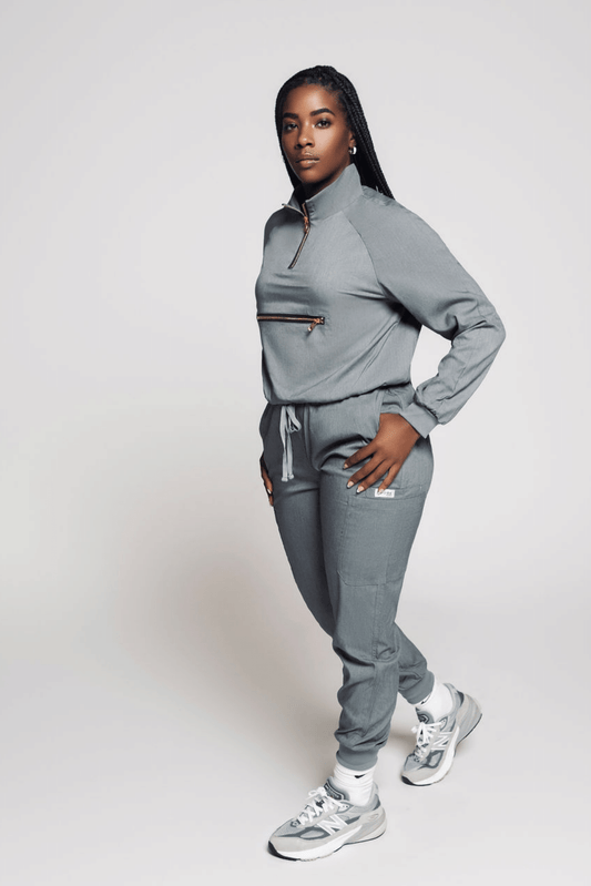 (PRE-ORDER) Get Active Scrub Set - Gray