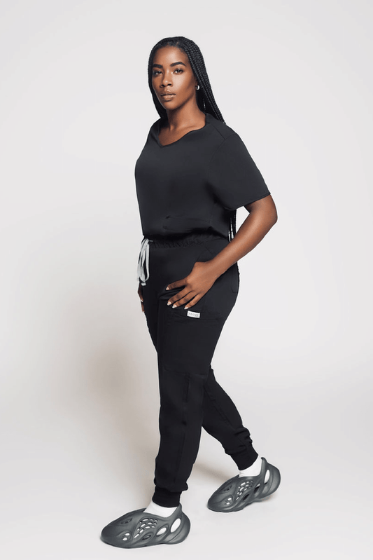 Morgan Scrub Set - Black