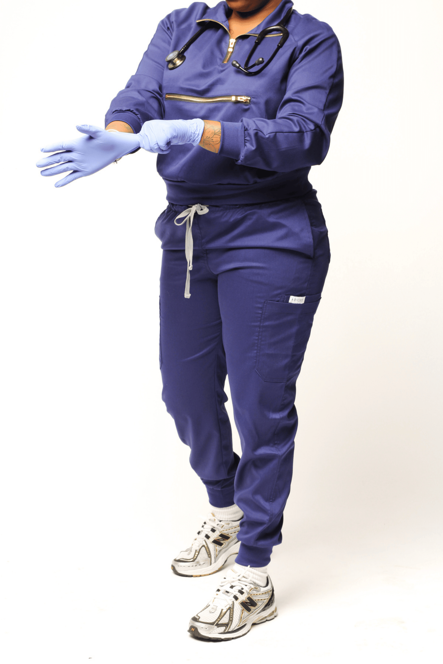 (PRE-ORDER) Get Active Scrub Set - Indigo Blue